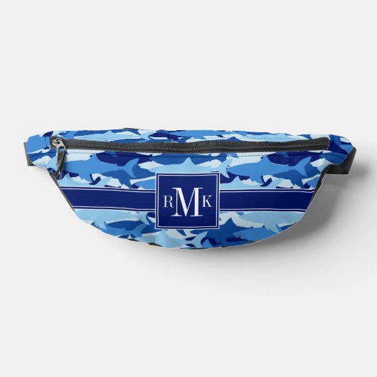 Motif de requin bleu (Poser)