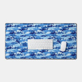 Motif de requin bleu (Clavier et souris)