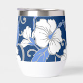 MOTIF DE RÊVE POLYNÉSIEN EN BLEU (Droite)