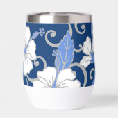 MOTIF DE RÊVE POLYNÉSIEN EN BLEU (Arrière)