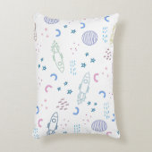 Motif de roquettes spatiales mignonnes | Coussin d (Devant(Vertical))