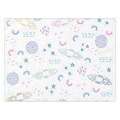 Motif de roquettes spatiales mignonnes | Nappe (Devant (Horizontal))
