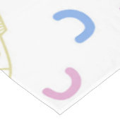 Motif de roquettes spatiales mignonnes | Nappe (Angle)