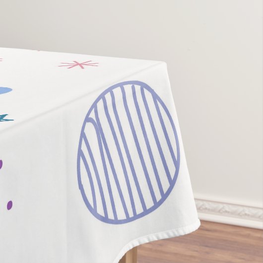 Motif de roquettes spatiales mignonnes | Nappe (In Situ)