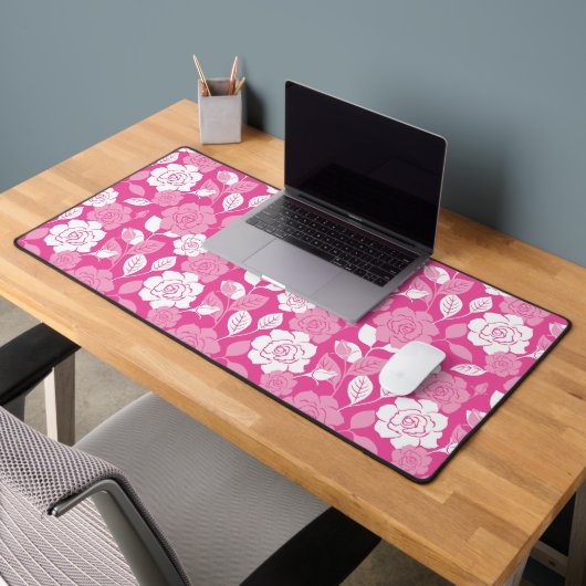 MOTIF DE ROSE EN ROSE (Bureau 2)