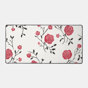 Motif de rose rouge