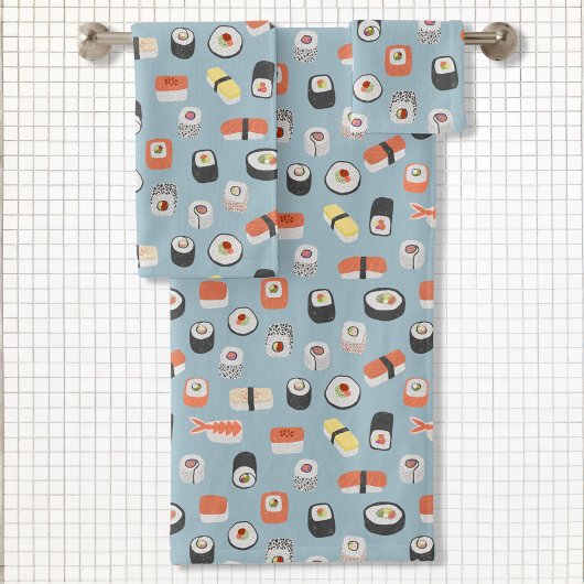 Motif de rouleaux Sushi Nigiri Maki