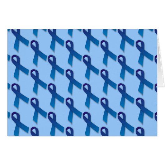 Motif de rubans bleus (Devant horizontal)