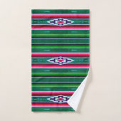 Motif de Sarape de Mexicain (Serviette à main)