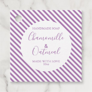 Motif de savon personnalisable Étiquette moderne