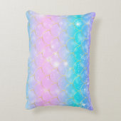 Motif de sirène, Coussin d'accents monogramme pers (Dos(Vertical))