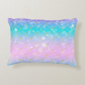 Motif de sirène, Coussin d'accents monogramme pers (Dos)