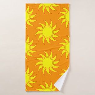 Motif de soleil impeccable. Doodle tiré à la main