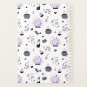 Motif de sorcière Kawaii (Dos)