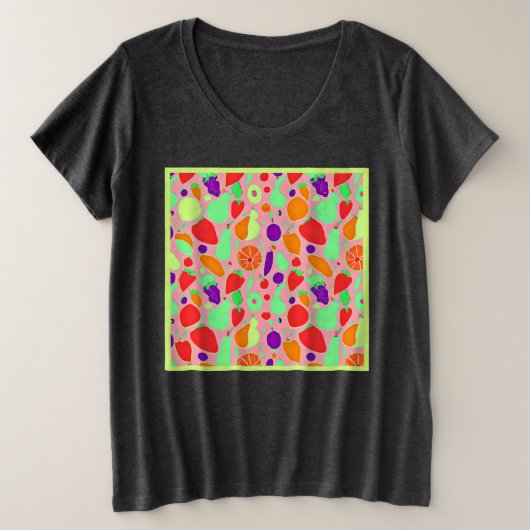 Motif de spectre coloré fruité (Design devant)