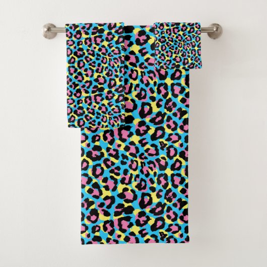 Motif de Spots Neon Leopard (En situation)