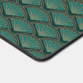 Motif de style Art déco en vert turquoise (Coin)