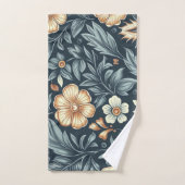 Motif de style botanique inspiré de William Morris (Serviette à main)