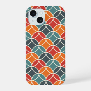 Motif de style moderne du milieu du siècle coloré