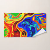 Motif de style vif (Serviette à main)
