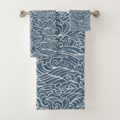 Motif de style Wave japonais (En situation)