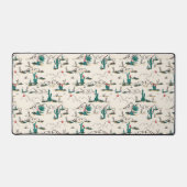 Motif de succulents florissants (Recto)