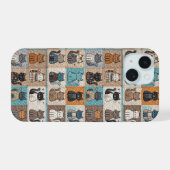 Motif de surface composée de collection de chats (Verso Horizontal)