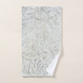 Motif de surface en marbre gris (Serviette à main)