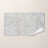 Motif de surface en marbre gris (Serviette à main)