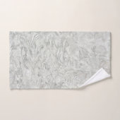 Motif de surface en marbre gris (Serviette à main)