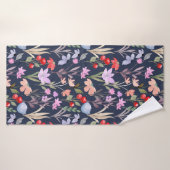 Motif de surface Florale Mode Botanique (Serviette de bain)