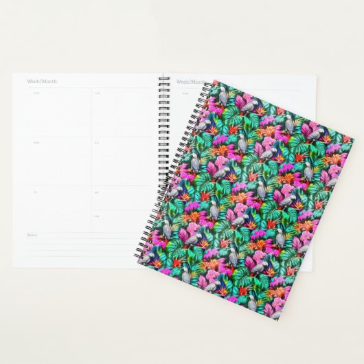 Motif de surface sans couture Jungle Dreams avec p (Devant avec enveloppe)