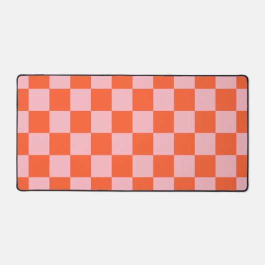 Motif de tableau de bord orange et rose (Recto)