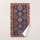 Motif de tapis oriental persan turc (Serviette à main)