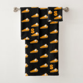 Motif de tarte Citrouille de Thanksgiving Monogram (En situation)