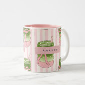 Motif de tasses à matcha Pastel personnalisées (Devant droit)