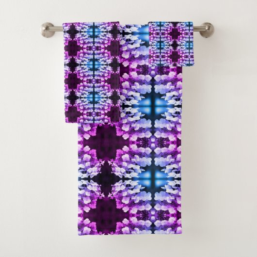 Motif de teinte couleur Lacecap Hydrangea (En situation)