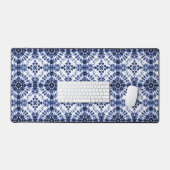 Motif de teinture bleu foncé (Clavier et souris)