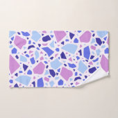 Motif de Terrazzo coloré (Serviette à main)