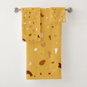 Motif de Terrazzo Jaune