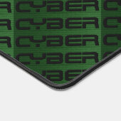 Motif de texte cyber cool vert (Coin)