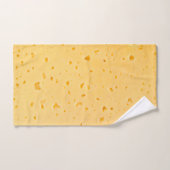 Motif de texture de fromage (Serviette à main)