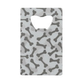 Motif de texture d'os à fond gris (Devant)