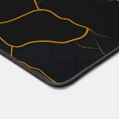 Motif de Texture Noir Doré Moderne (Coin)