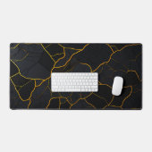 Motif de Texture Noir Doré Moderne (Clavier et souris)