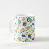 motif de thé Mug (Devant gauche)