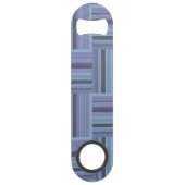 Motif de tissage à rayures bleu-gris (Dos)
