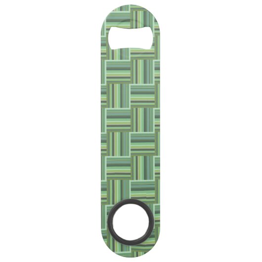 Motif de tissage à rayures vert olive (Devant)