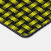 Motif de tissage noir jaune (Coin)