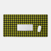 Motif de tissage noir jaune (Clavier et souris)